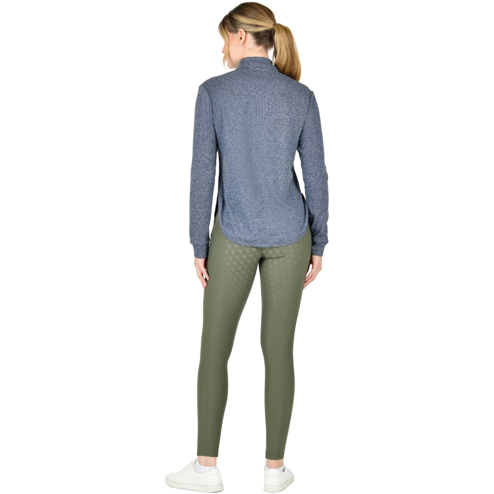 Weatherbeeta Womens London Layer Long Sleeve Top 1023217 - Navy Iris